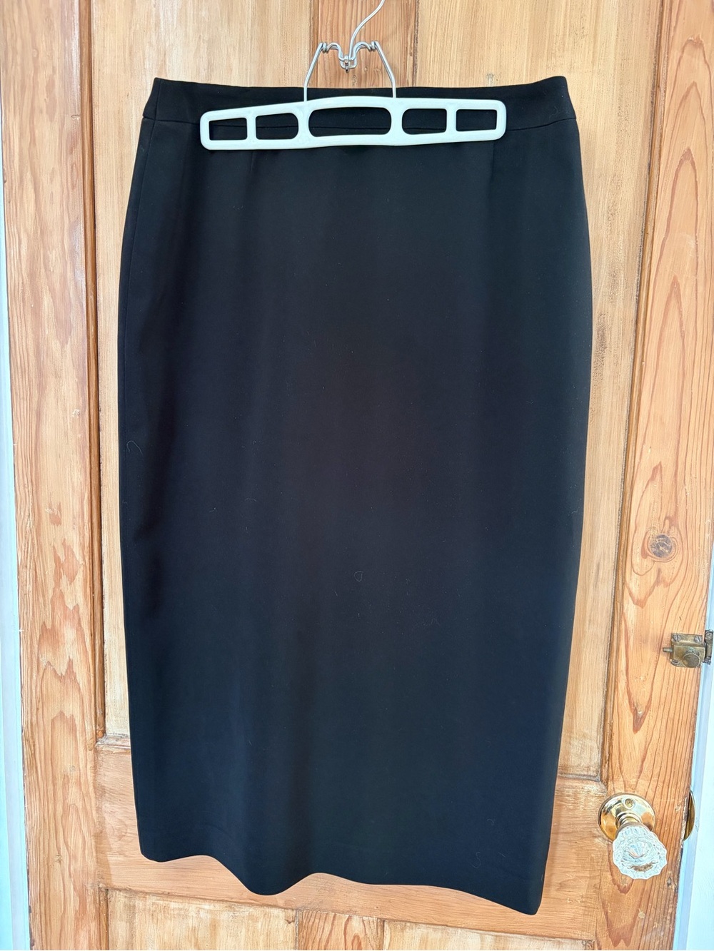 Classic Black Pencil Skirt - Sleek Professional Style